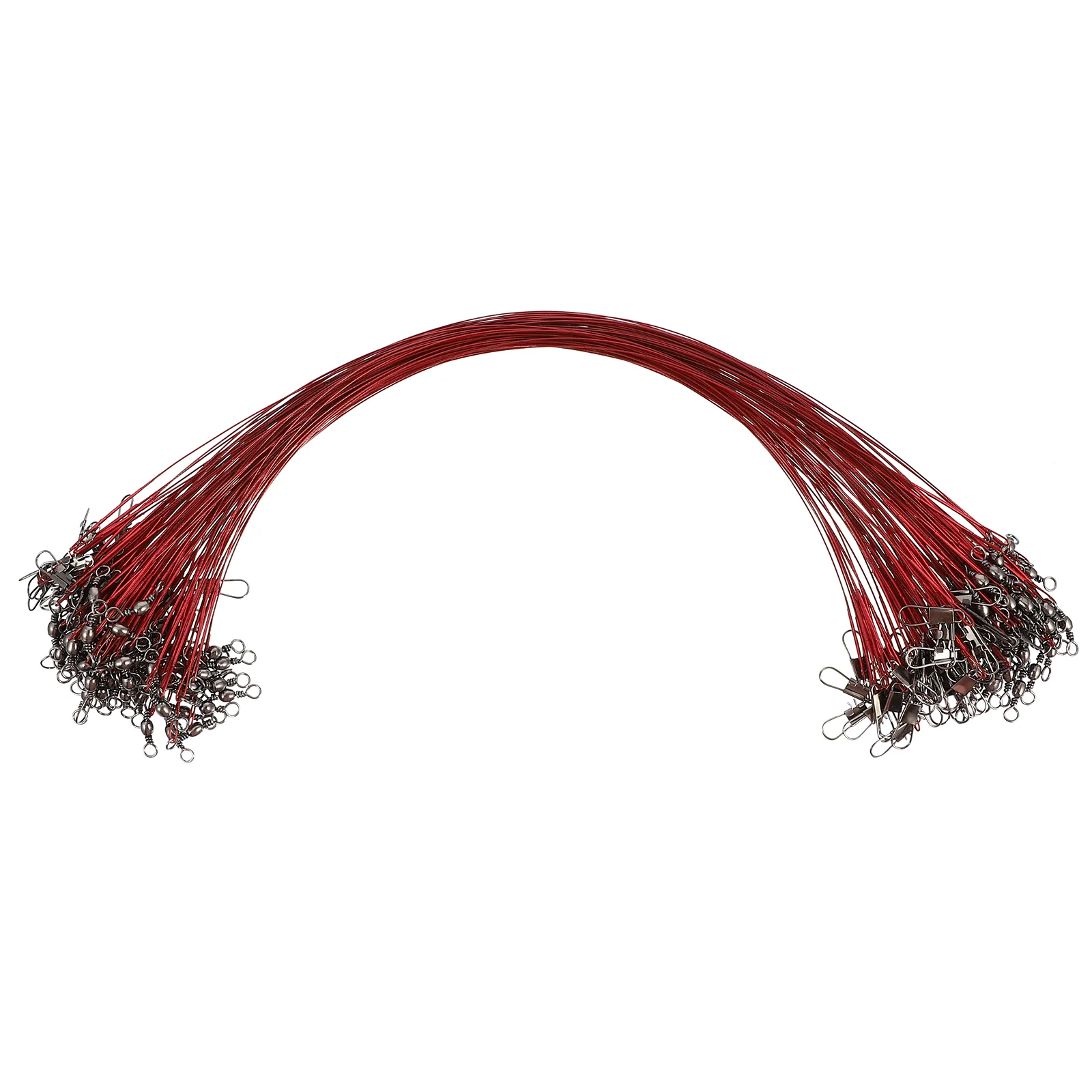 100PCS Stainless Steel Fishing Wire Leader Fishing Steel Wire Leader Fishing Leader Leader Fishing Wire for Saltwater
100PCS Stainless Steel Fishing Wire Leader Fishing Steel Wire Leader Fishing Leader Leader Fishing Wire for Saltwater