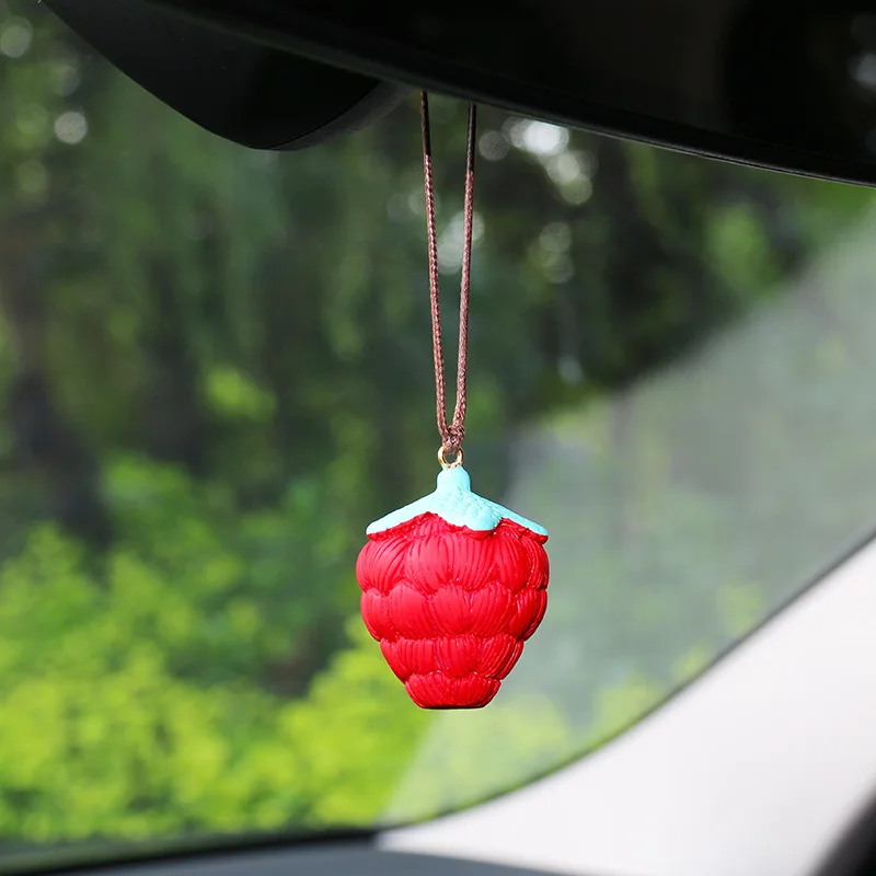 Car Hanging Adorn Lovely Wool Feeling Small Strawberry Car Rearview Mirror Pendant Cartoon Interior Decoration Adorn Adorn
Car Hanging Adorn Lovely Wool Feeling Small Strawberry Car Rearview Mirror Pendant Cartoon Interior Decoration Adorn Adorn