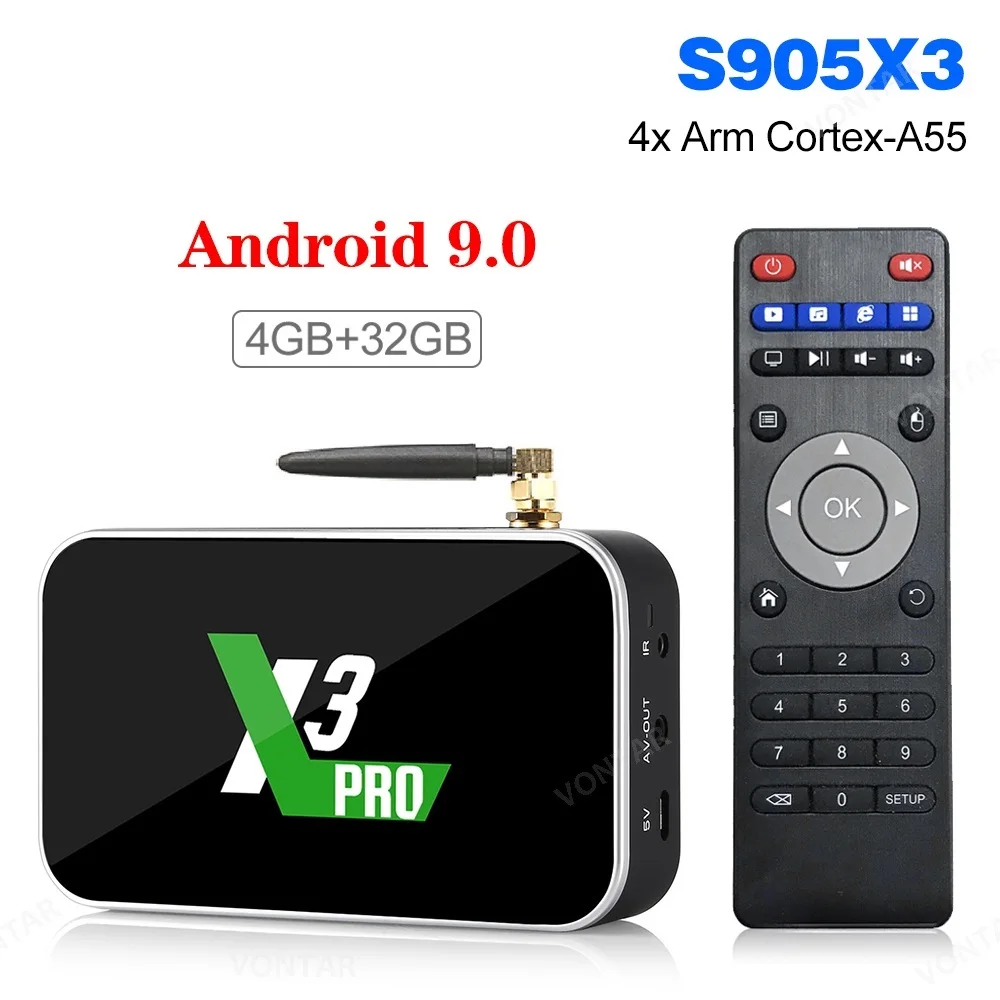 X3 Pro 4GB DDR4 32GB TV BOX Android 9.0 Amlogic S905X3 TVBox X3 Plus 64GB Set Top Box WiFi 1000M BT Player X3 Cube 2GB16G
X3 Pro 4GB DDR4 32GB TV BOX Android 9.0 Amlogic S905X3 TVBox X3 Plus 64GB Set Top Box WiFi 1000M BT Player X3 Cube 2GB16G