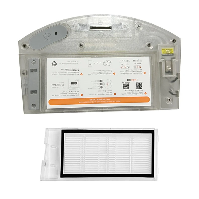Electric Control Water Tank Dust Box Filter Vacuum Cleaner Water Tank Dust Box For Roidmi Eve Plus Robot Spare 
Electric Control Water Tank Dust Box Filter Vacuum Cleaner Water Tank Dust Box For Roidmi Eve Plus Robot Spare