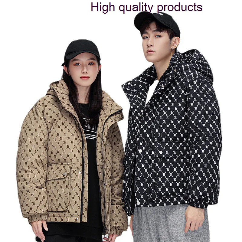 Women Couple's Puffer Jacket Winter New Fashion Trendy Brand Thickened Hooded Short White Duck Down Coats Ladies
Women Couple's Puffer Jacket Winter New Fashion Trendy Brand Thickened Hooded Short White Duck Down Coats Ladies