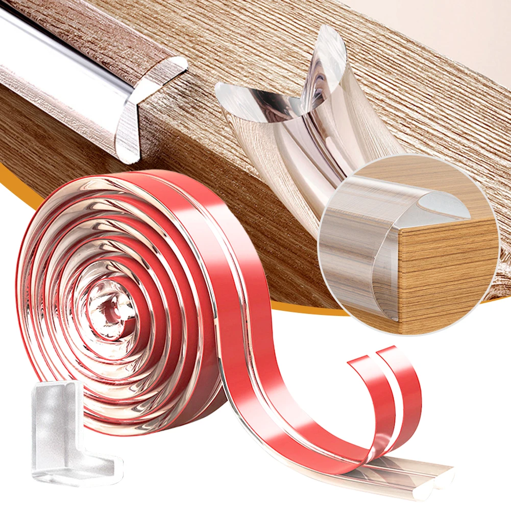 New PVC Material Children's Anti-collision Strip Transparent Glass Silicone Protection Strip Table Corner Edge Strip Baby Safety
New PVC Material Children's Anti-collision Strip Transparent Glass Silicone Protection Strip Table Corner Edge Strip Baby Safety