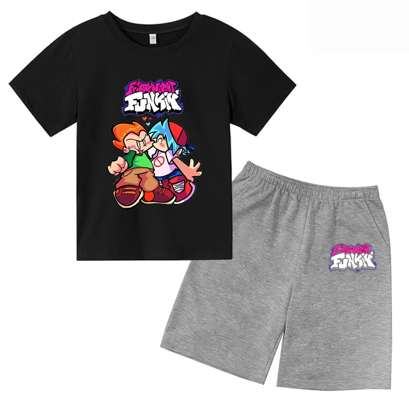 New Friday Night Funkin Suit Kids Tshirt and Pants Baby Boy Clothes Children Clothing 2022 New Fashion Tshirts Age Range Style
New Friday Night Funkin Suit Kids Tshirt and Pants Baby Boy Clothes Children Clothing 2022 New Fashion Tshirts Age Range Style