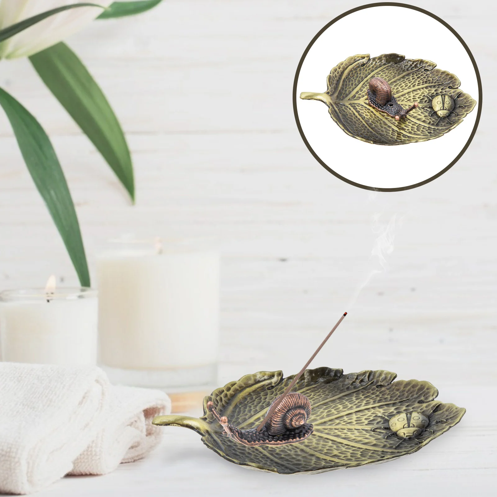 Japanese Style Backflow Incense Burner Incense Holder Incense Cone Stand Home Supply
Japanese Style Backflow Incense Burner Incense Holder Incense Cone Stand Home Supply