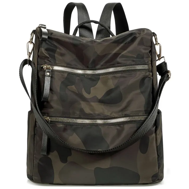 Women Nylon Backpack Purse Ladies Handbags and Shoulder Bag Anti Theft Travel Backpacks Casual Daypack(Green)
Women Nylon Backpack Purse Ladies Handbags and Shoulder Bag Anti Theft Travel Backpacks Casual Daypack(Green)