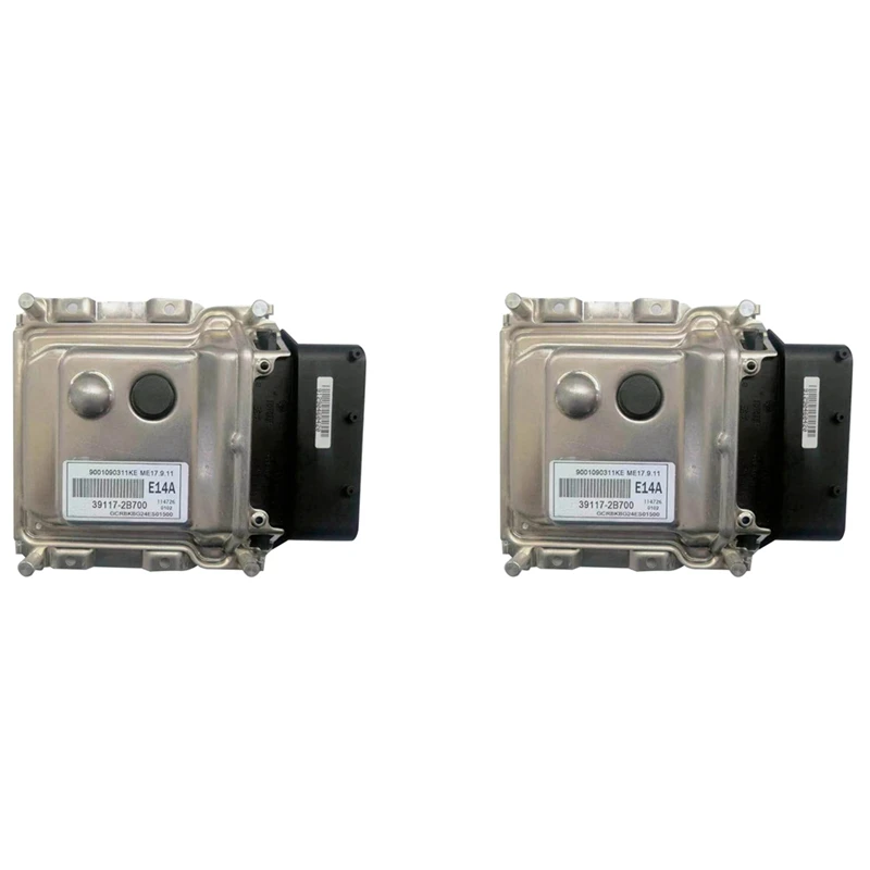 2X 39117-2B700 ECU Car Engine Computer Board Electronic Control Unit 9001090311KE For Hyundai KIA ME17.9.11 E14A
2X 39117-2B700 ECU Car Engine Computer Board Electronic Control Unit 9001090311KE For Hyundai KIA ME17.9.11 E14A