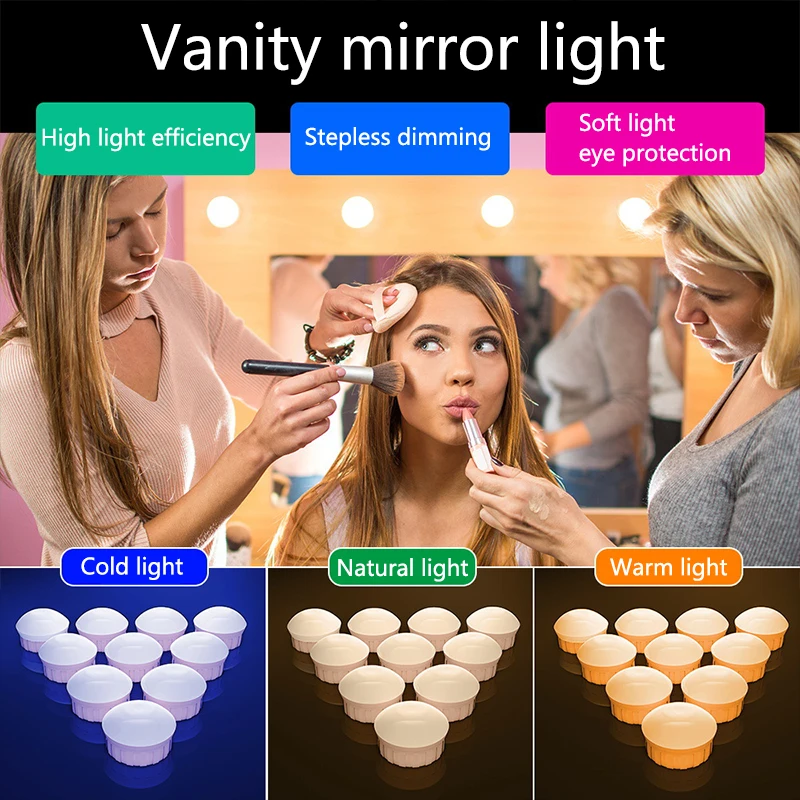 Makeup With Lighting Mirror Bathroom 5V Makeup Mirror With Light Table Dressing Table Lights Dressing Room Lighting Wall Lamp
Makeup With Lighting Mirror Bathroom 5V Makeup Mirror With Light Table Dressing Table Lights Dressing Room Lighting Wall Lamp