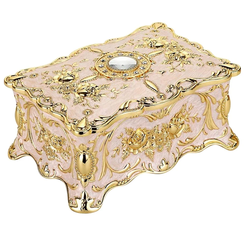 European Retro Rectangular Jewelry Box-Earrings Jewelry Box Souvenir Gift Box, Suitable For Ladies 
European Retro Rectangular Jewelry Box-Earrings Jewelry Box Souvenir Gift Box, Suitable For Ladies