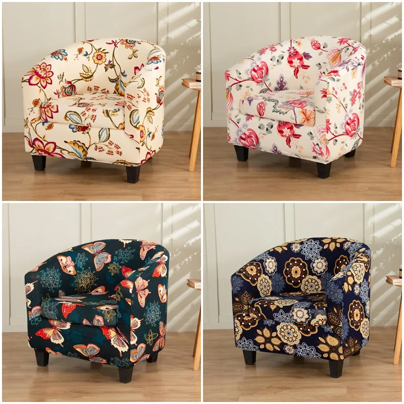 1 Seater Club Armchair Cover Printed Tub Chair Case All-Inclusive Cover Semicircular Sofa Slipcovers for Bar Counter Living Room
1 Seater Club Armchair Cover Printed Tub Chair Case All-Inclusive Cover Semicircular Sofa Slipcovers for Bar Counter Living Room