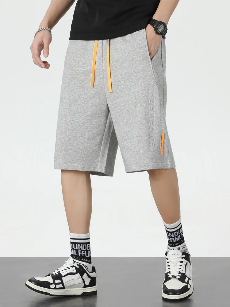

Summer Bay Sweatsorts Men ip op Streetwear Loose Joer Sort Men Strait Cotton Casual Sorts Plus Size 6XL 7XL 8XL