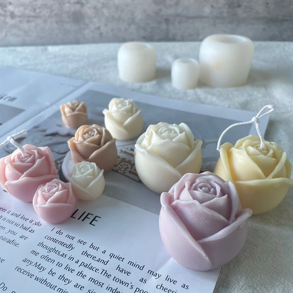 3D Rose Flower Fondant Mold Rose Shape Silicone Mold Resin Rose Candle Mold for Cake Decoration Chocolate Soap Candy Making
3D Rose Flower Fondant Mold Rose Shape Silicone Mold Resin Rose Candle Mold for Cake Decoration Chocolate Soap Candy Making