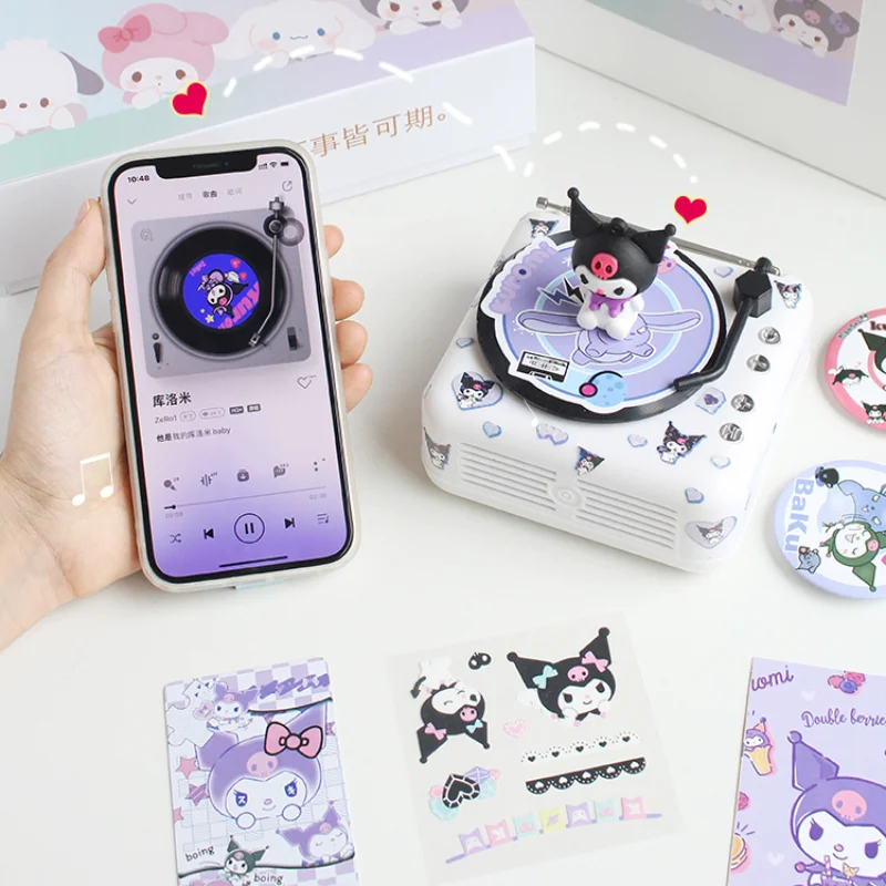 Kawaii Sanrio My Melody Bluetooth Speaker Kuromi Cinnamoroll Cute Cartoon Girl Heart Audio Gift Box Graduation Birthday Gift
Kawaii Sanrio My Melody Bluetooth Speaker Kuromi Cinnamoroll Cute Cartoon Girl Heart Audio Gift Box Graduation Birthday Gift