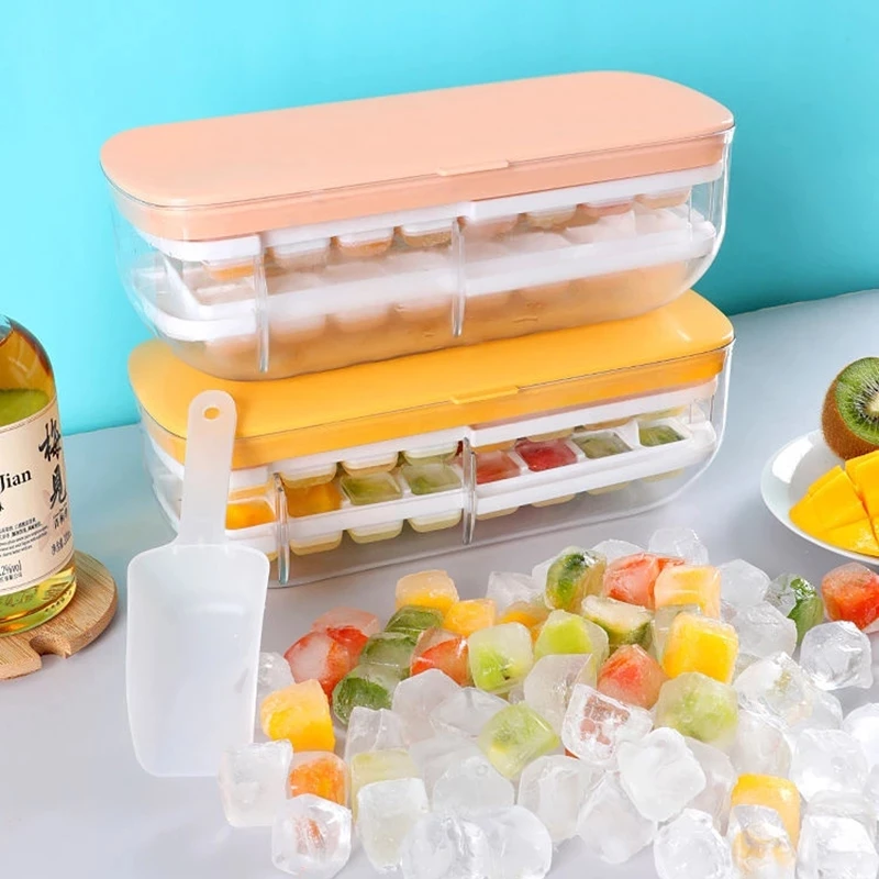 Ice Molds and Storage Box 2 In 1 Silicone Ice Cube Shape Maker Tray Kitchen Bar Accessories Utensils Home Technological Gadgets
Ice Molds and Storage Box 2 In 1 Silicone Ice Cube Shape Maker Tray Kitchen Bar Accessories Utensils Home Technological Gadgets