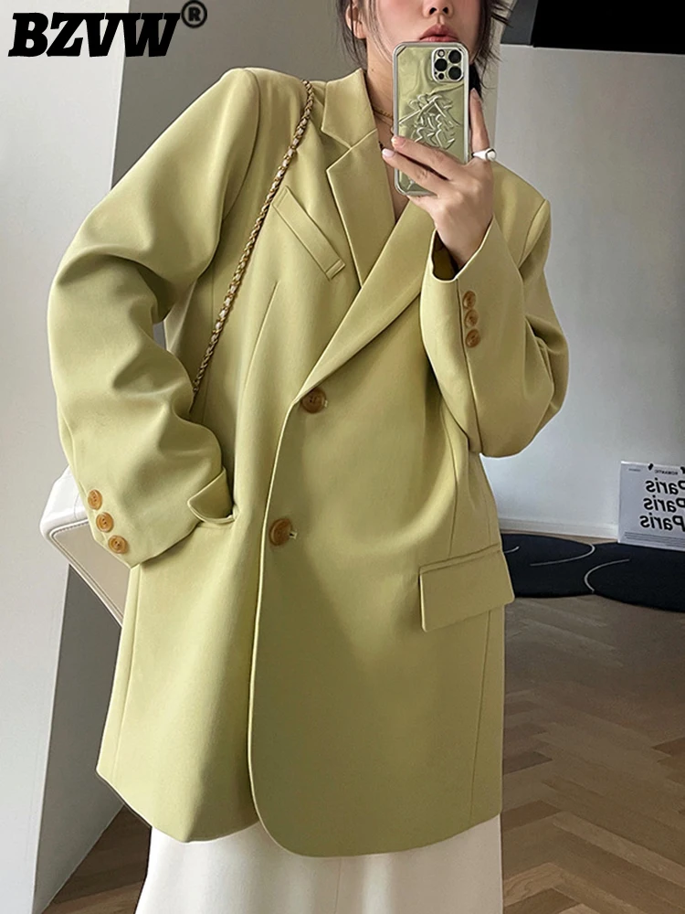 BZVW Fashion Designer Loose Versatile Blazers For Women Long Sleeve Notched Collar Solid Color Suit Coat 2023 New Trend 25X0610
BZVW Fashion Designer Loose Versatile Blazers For Women Long Sleeve Notched Collar Solid Color Suit Coat 2023 New Trend 25X0610