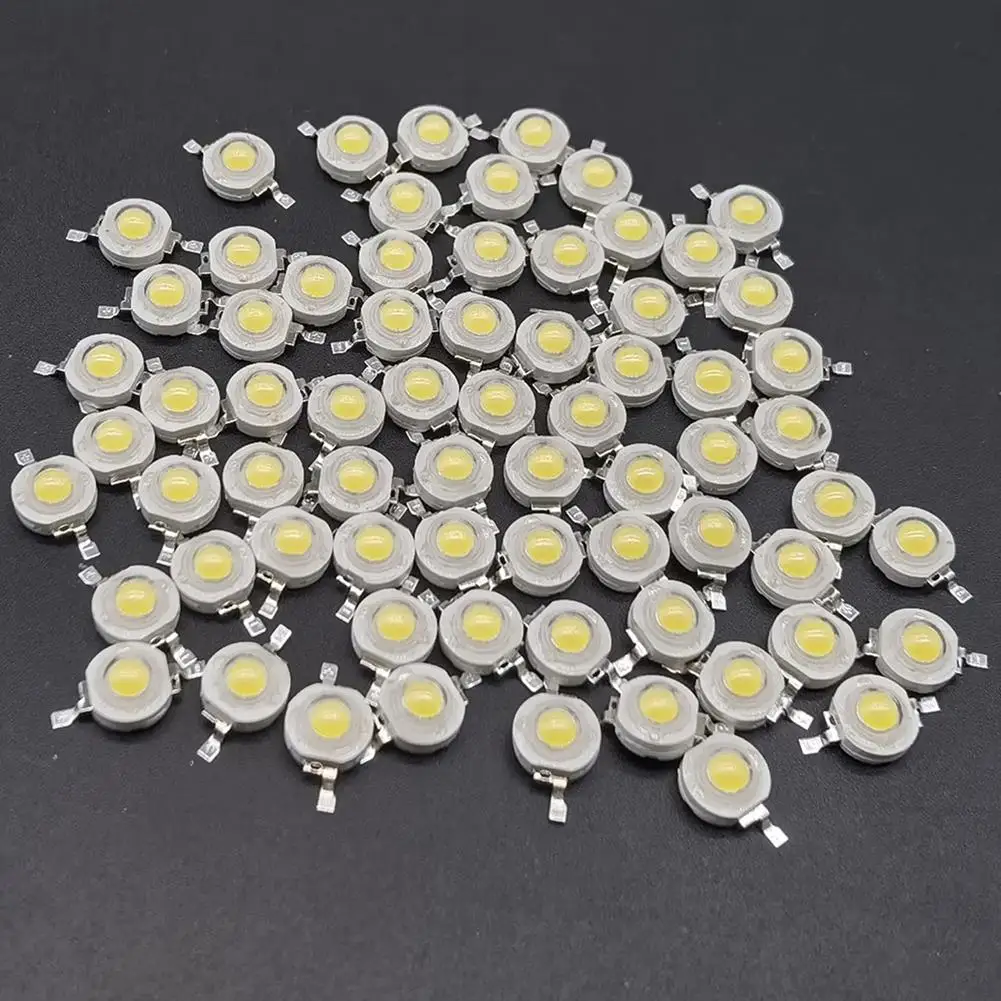 

10-50PCS LED Lamp Bead 3W 3.2-3.4V 700mA Lamp Beads For Flashlight Spotlight Ceiling Light Garden Street Light