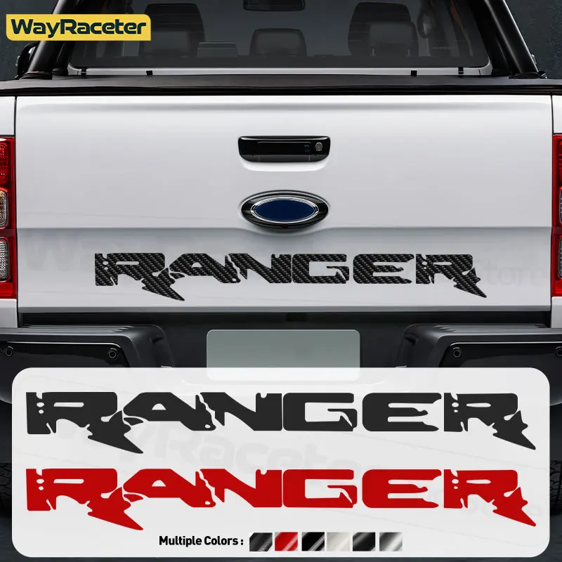 Matte/Glossy Car Tailgate Sticker Rear Trunk Tail Graphics Carbon Fiber Vinyl Decal For Ford Ranger Wildtrack Raptor Accessories 
Matte/Glossy Car Tailgate Sticker Rear Trunk Tail Graphics Carbon Fiber Vinyl Decal For Ford Ranger Wildtrack Raptor Accessories