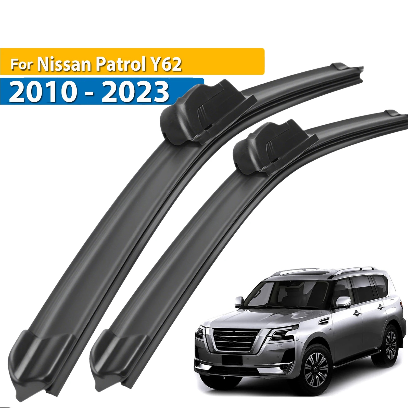 Передние щетки стеклоочистителя Erick's LHD для Nissan Patrol Y62 2010-2023 гг., лобовое стекло, лобовое стекло, автомобильные щетки от дождя 24 "+ 19"
Передние щетки стеклоочистителя Erick's LHD для Nissan Patrol Y62 2010-2023 гг., лобовое стекло, лобовое стекло, автомобильные щетки от дождя 24 "+ 19"