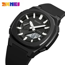 SKMEI Fashion Digital Watch Luxury 5Alarm Clock Fashion Sports Man Wrist Watches Countdown Daylight Saving Time Waterproof