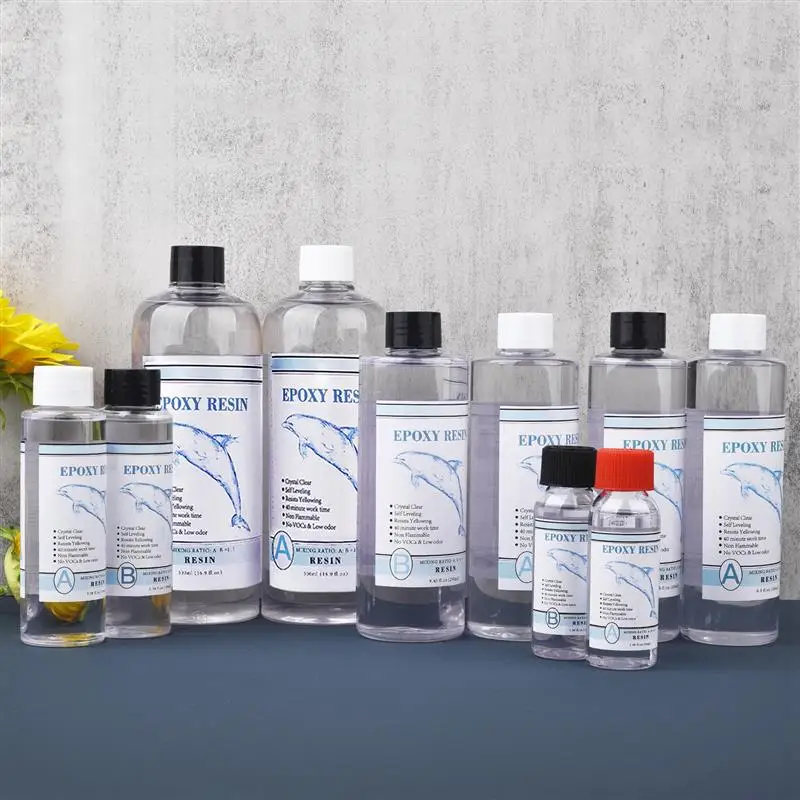 Epoxy Resin Clear Crystal Coating Kit 1:1 AB 250ml 2 Part Casting Resin for Art Craft Jewelry Making Hardware Adhesives
Epoxy Resin Clear Crystal Coating Kit 1:1 AB 250ml 2 Part Casting Resin for Art Craft Jewelry Making Hardware Adhesives