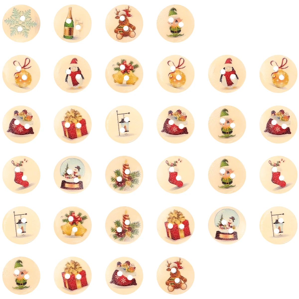 Button Buttons Woodenchristmas 2 Wood Sewing Decorative Clothing Hole Scrapbookclothes 1 Inch Replacement Kids Santa Holiday Diy
Button Buttons Woodenchristmas 2 Wood Sewing Decorative Clothing Hole Scrapbookclothes 1 Inch Replacement Kids Santa Holiday Diy