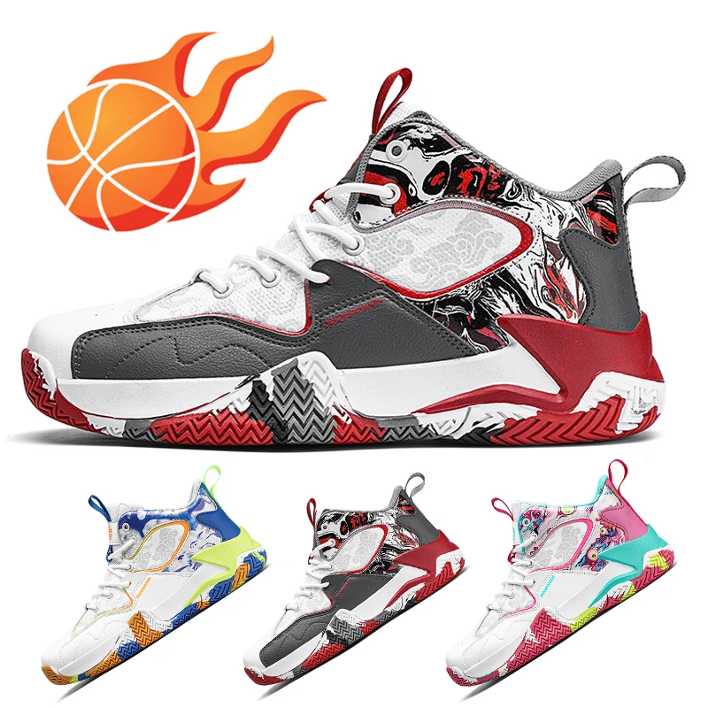 Men's Basketball Sneakers Women's Sneakers Wear-resistant non-slip high-elasticity basketball shoes Outdoor breathable sneakers
Men's Basketball Sneakers Women's Sneakers Wear-resistant non-slip high-elasticity basketball shoes Outdoor breathable sneakers