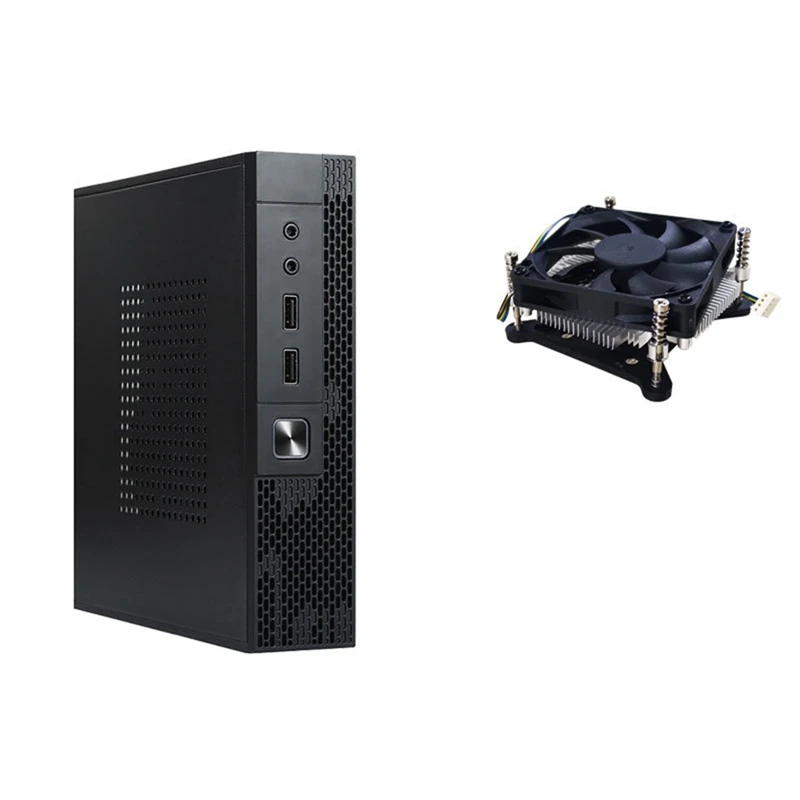 Computer Case TX02 Mini Desktop Case Industrial Control HTPC Case with Heat Sink
Computer Case TX02 Mini Desktop Case Industrial Control HTPC Case with Heat Sink