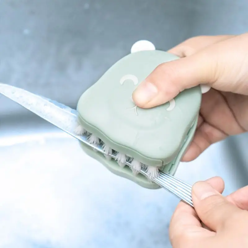 Knife Cleaning Brush Multifunctional Openable Cleaning Knife Chopsticks Double Sided U-shaped Household Cleaning Tool Soft Brush
Knife Cleaning Brush Multifunctional Openable Cleaning Knife Chopsticks Double Sided U-shaped Household Cleaning Tool Soft Brush