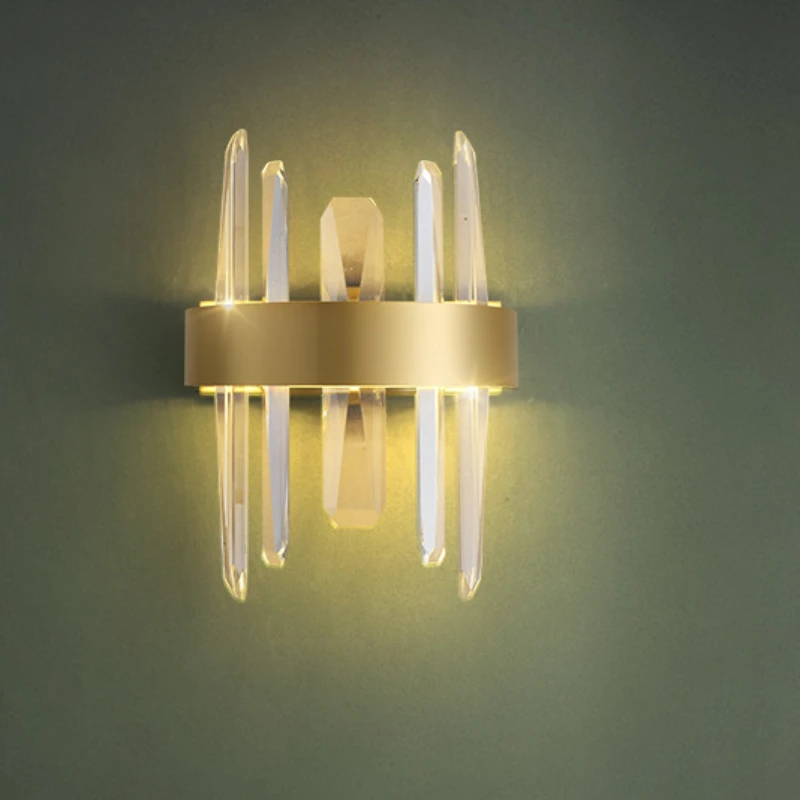 LED Crystal Wall Lights Modern Living Room Background Wall Lamps Aisle Luxury Bedroom Bedside Kitchen Bathroom Lighting Fixture
LED Crystal Wall Lights Modern Living Room Background Wall Lamps Aisle Luxury Bedroom Bedside Kitchen Bathroom Lighting Fixture