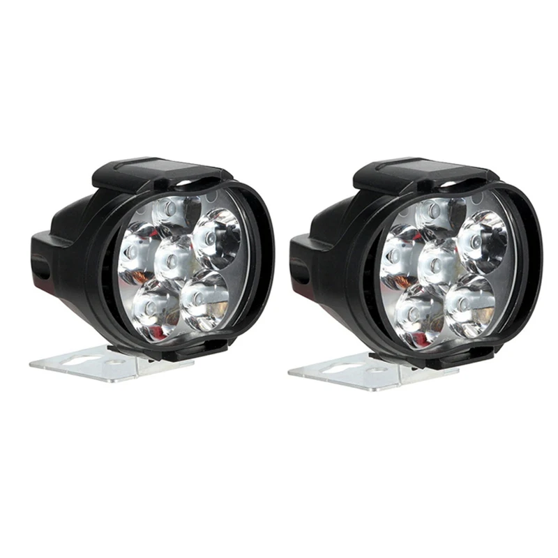 2pcs 6 LED Motorcycle Headlight High Bright Waterproof Spot Light Electric Scooters Lamp Motor Auxiliary Head Bulb Work Light
2pcs 6 LED Motorcycle Headlight High Bright Waterproof Spot Light Electric Scooters Lamp Motor Auxiliary Head Bulb Work Light