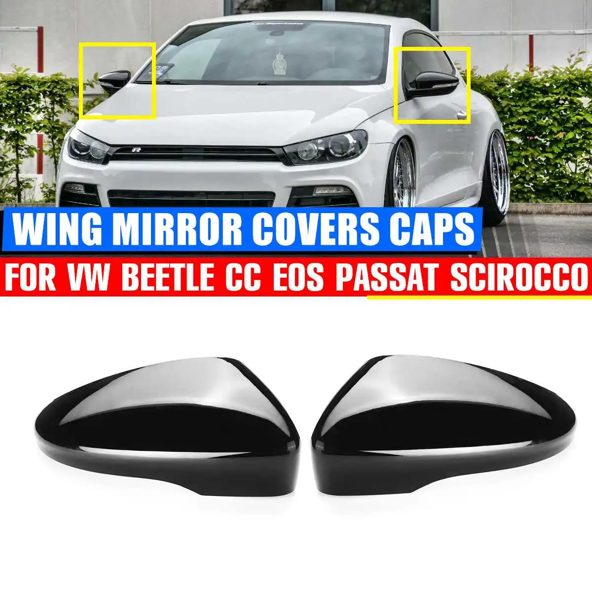 Колпачки для боковых зеркал заднего вида VW Beetle CC Eos Passat Scirocco 3C8857537 3C8857538
Колпачки для боковых зеркал заднего вида VW Beetle CC Eos Passat Scirocco 3C8857537 3C8857538