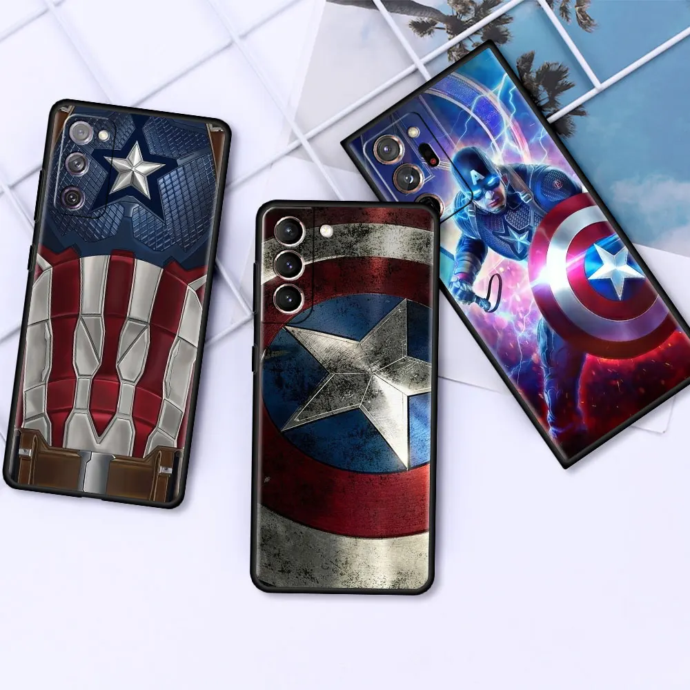 Soft Case For Samsung Galaxy S22 Ultra S20 FE S21 Plus S10 Lite S9 S8 S10e S7 Edge Black Silicone Phone Cover Captain America
Soft Case For Samsung Galaxy S22 Ultra S20 FE S21 Plus S10 Lite S9 S8 S10e S7 Edge Black Silicone Phone Cover Captain America