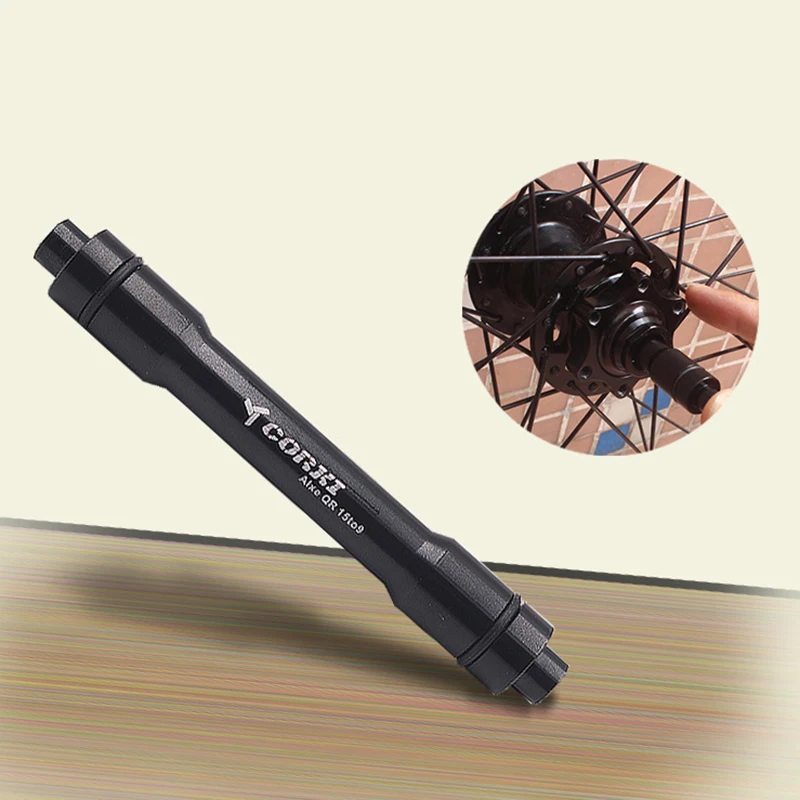 15mm Thru Axle Hub To 9mm Adapter Quick Release MTB Mountain Bicycle Tool Compatible With Front Wheel High Quality
15mm Thru Axle Hub To 9mm Adapter Quick Release MTB Mountain Bicycle Tool Compatible With Front Wheel High Quality