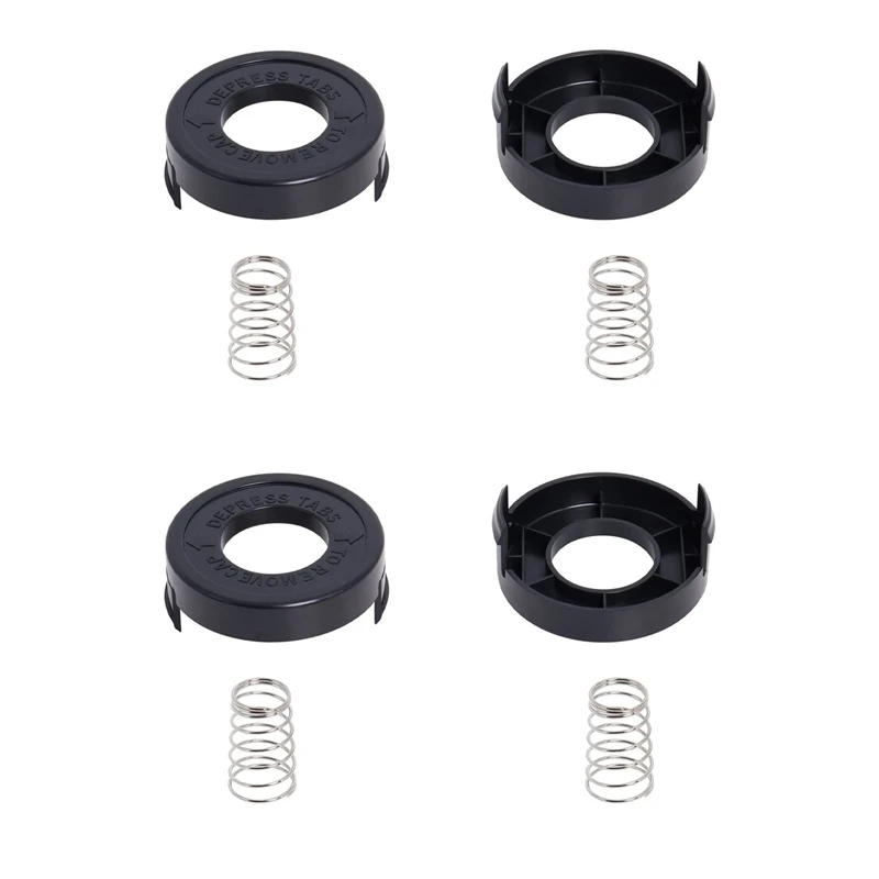 4PCS 682378-02 Spool Cover Cap With Spring Compatible With Black + Decker GLC12 GL250 GL310 GL360 Strimmer Replacement
4PCS 682378-02 Spool Cover Cap With Spring Compatible With Black + Decker GLC12 GL250 GL310 GL360 Strimmer Replacement