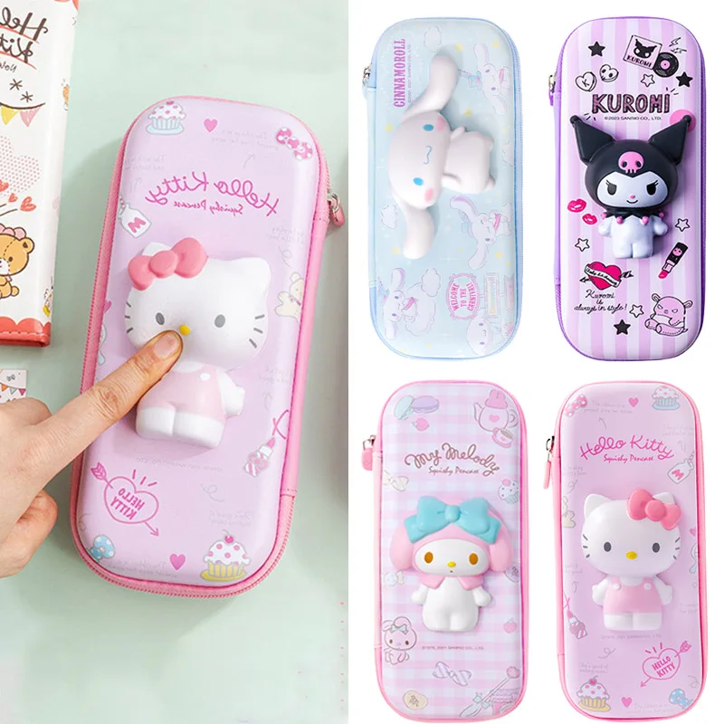 Kawaii Sanrio 3D Doll Decompression Pencil Bag Hello Kitty Kuromi Cinnamoroll Large Capacity Double Layer Stationery Box Kid Toy
Kawaii Sanrio 3D Doll Decompression Pencil Bag Hello Kitty Kuromi Cinnamoroll Large Capacity Double Layer Stationery Box Kid Toy