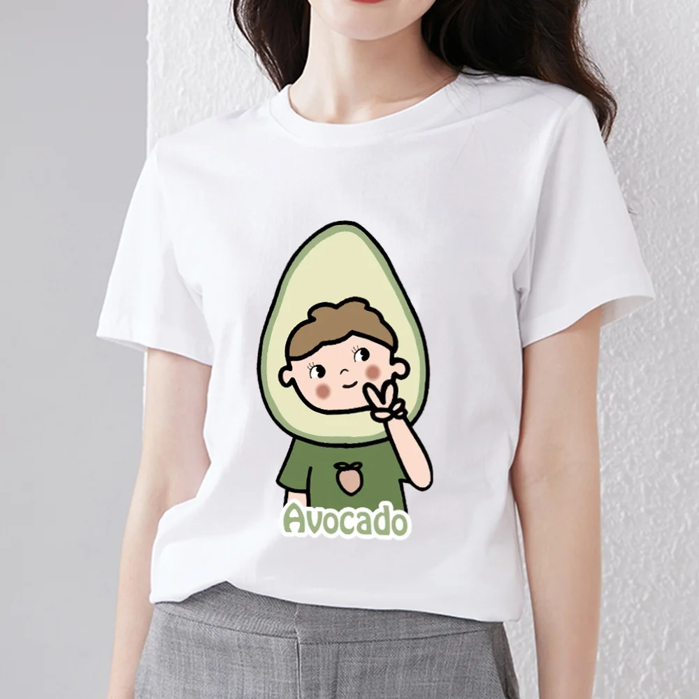 Women Fashion Summer Hot Sale Avocado Printing Female T-shirt Street Trend Personality Wild Loose Short Sleeve Commuter Top 3XL
Women Fashion Summer Hot Sale Avocado Printing Female T-shirt Street Trend Personality Wild Loose Short Sleeve Commuter Top 3XL