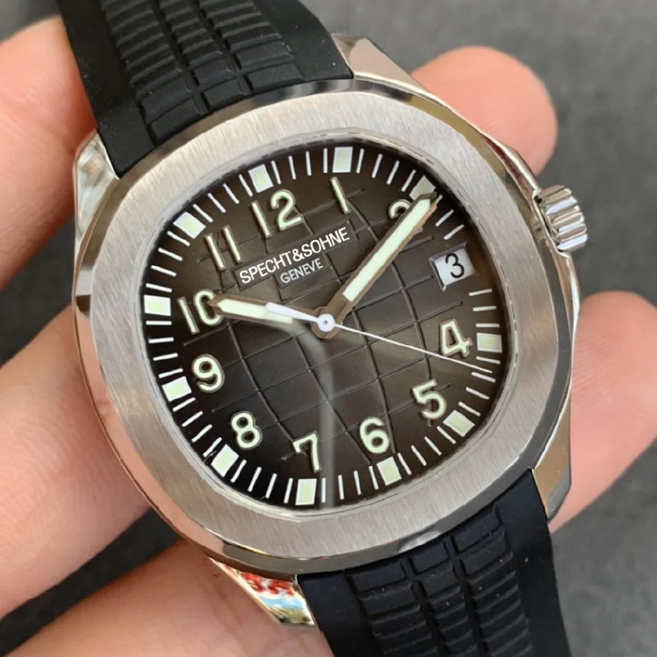 42MM Pilot Watch Sapphire Glass Power Reserve Automatic Mechanical Watches Men's Stainless Steel Waterproof Rubber Male Clock
42MM Pilot Watch Sapphire Glass Power Reserve Automatic Mechanical Watches Men's Stainless Steel Waterproof Rubber Male Clock