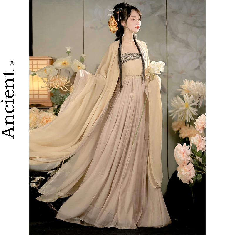 The New Hanfu Women Fairyland Fashion Temperament Tang Dynasty Chinese-style Traditional Costumes Cosplay Stage Performance Folk
The New Hanfu Women Fairyland Fashion Temperament Tang Dynasty Chinese-style Traditional Costumes Cosplay Stage Performance Folk