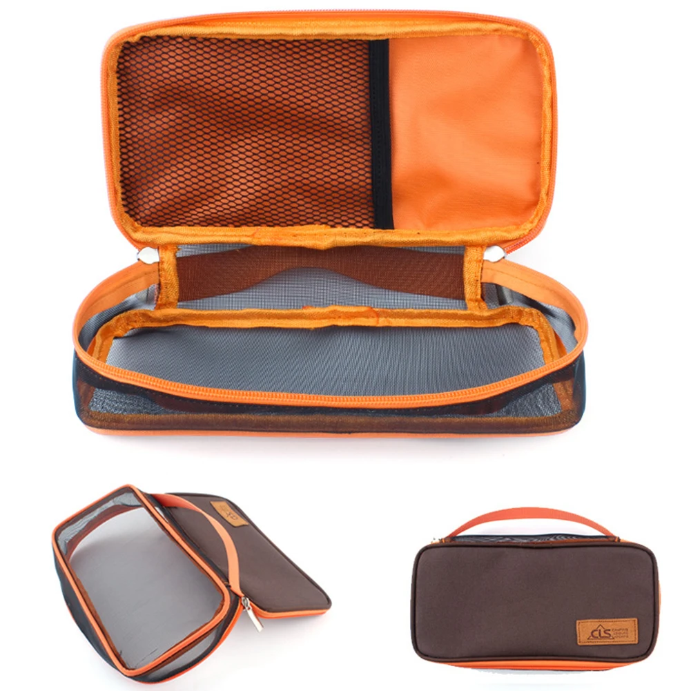 Camp Kitchen Utensil Organizer Travel Set, Ultralight Polyester Mesh Bag Tote Portable BBQ Camping Cutlery Travel Kit Case
Camp Kitchen Utensil Organizer Travel Set, Ultralight Polyester Mesh Bag Tote Portable BBQ Camping Cutlery Travel Kit Case