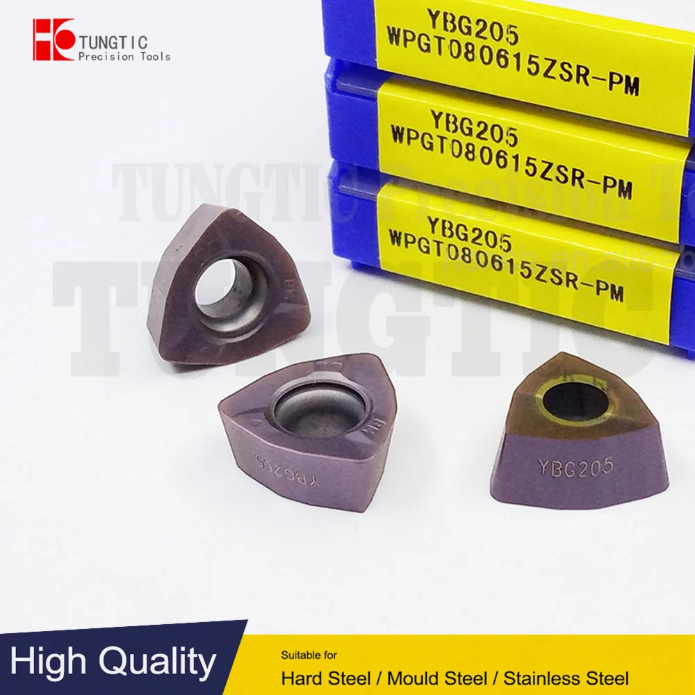 TUNGTIC WPGT 080615ZSR-PM WPGT080615ZSR-PM Milliing Inserts Carbide Cutter For Cast Iron
TUNGTIC WPGT 080615ZSR-PM WPGT080615ZSR-PM Milliing Inserts Carbide Cutter For Cast Iron