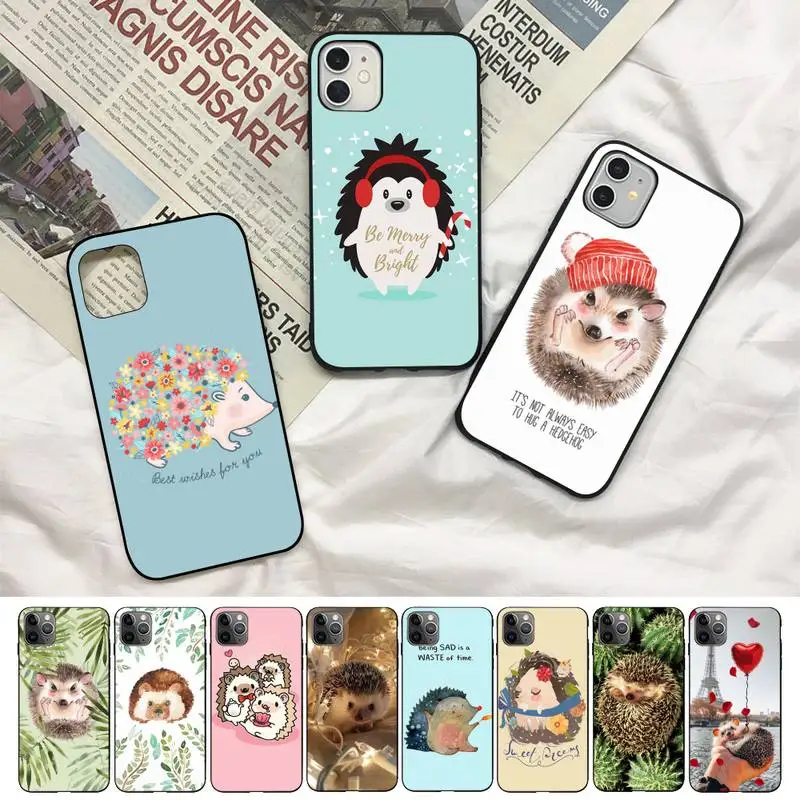 Hedgehog Phone Case for iPhone 11 12 13 mini pro XS MAX 8 7 6 6S Plus X 5S SE 2020 XR cover
Hedgehog Phone Case for iPhone 11 12 13 mini pro XS MAX 8 7 6 6S Plus X 5S SE 2020 XR cover