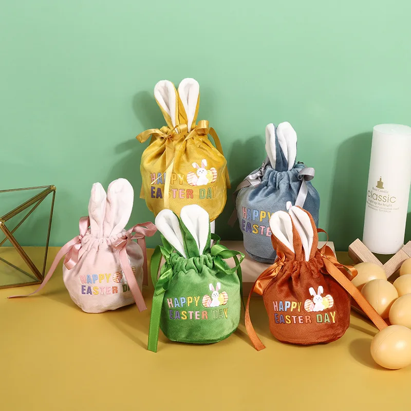 1Pcs Velvet Easter Bags Cute Bunny Kids Gift Packing Rabbit Valentine Candy Bags Wedding Birthday Party Easter Decoration 2023
1Pcs Velvet Easter Bags Cute Bunny Kids Gift Packing Rabbit Valentine Candy Bags Wedding Birthday Party Easter Decoration 2023