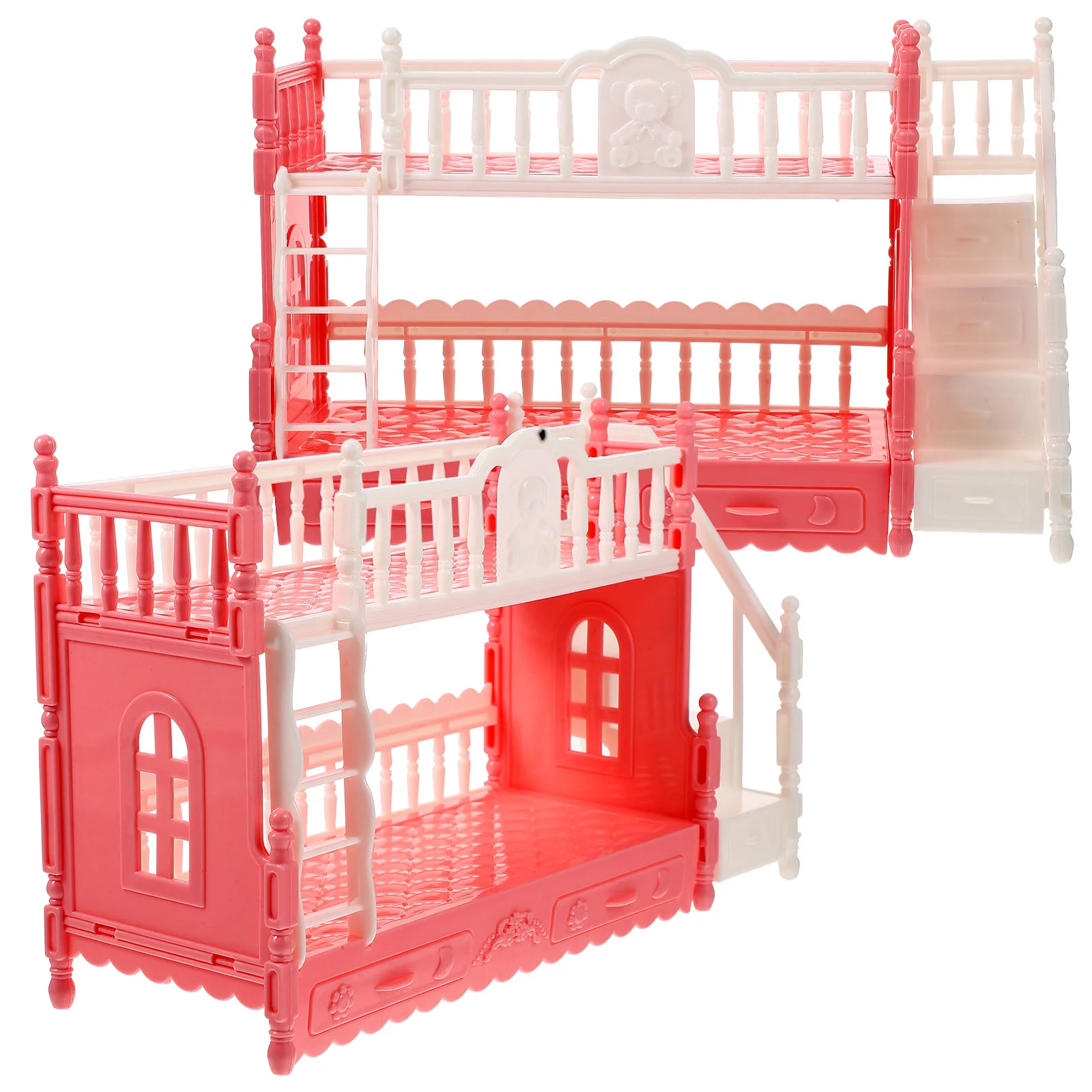 Bunk Bed Mini Beds Toy Bunk-bed Dolls Kit Furniture Models House Decorative Miniature Kids
Bunk Bed Mini Beds Toy Bunk-bed Dolls Kit Furniture Models House Decorative Miniature Kids