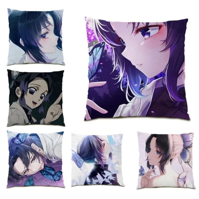 Kochou Shinobu Pillow Cover Demon Slayer Anime Girl Cushion Cover Cartoon Character Pillow Case for Anime Fans Home Decor DF1679
Kochou Shinobu Pillow Cover Demon Slayer Anime Girl Cushion Cover Cartoon Character Pillow Case for Anime Fans Home Decor DF1679