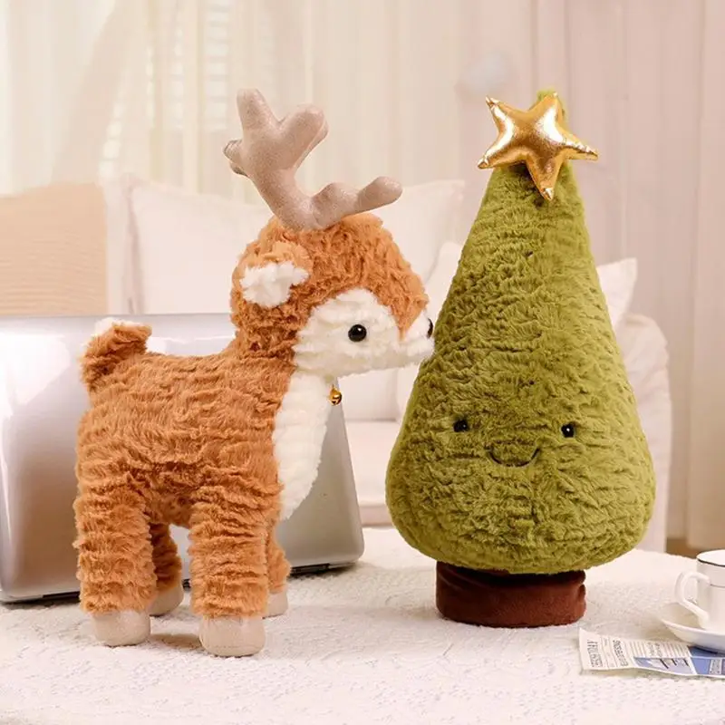 Christmas Tree Deer Plush Toy Cartoon Soft Stuffed Toys Ornament Collectible Plush Doll Pillow Birthday Christmas Gift For Kids
Christmas Tree Deer Plush Toy Cartoon Soft Stuffed Toys Ornament Collectible Plush Doll Pillow Birthday Christmas Gift For Kids