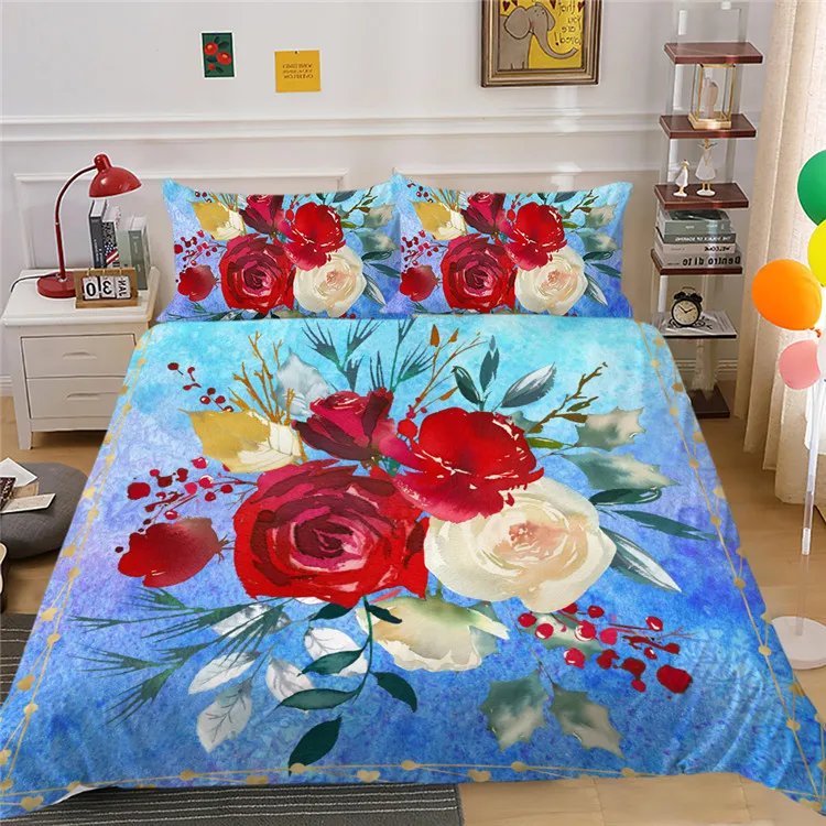 Hot Style 2 or 3pcs Botany Printing Soft Duvet Cover Sets 1 Quilt Cover + 1/2 Pillowcases Single Twin Full Queen King
Hot Style 2 or 3pcs Botany Printing Soft Duvet Cover Sets 1 Quilt Cover + 1/2 Pillowcases Single Twin Full Queen King