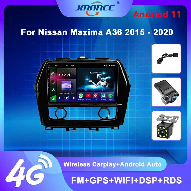 JMANCE For Nissan Maxima A36 2015 - 2020 Car Radio Multimedia Video Player Navigation GPS Android No 2din 2 din dvd
JMANCE For Nissan Maxima A36 2015 - 2020 Car Radio Multimedia Video Player Navigation GPS Android No 2din 2 din dvd