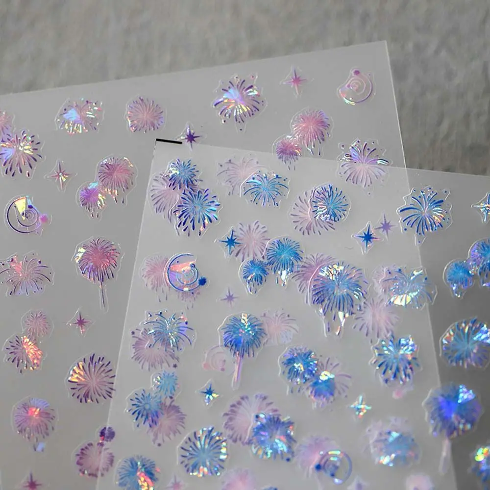 1Pc Colorful Laser Fireworks Nail Art Sticker New Year Design Decoration Celebrate Star DIY Nail Decals
1Pc Colorful Laser Fireworks Nail Art Sticker New Year Design Decoration Celebrate Star DIY Nail Decals
