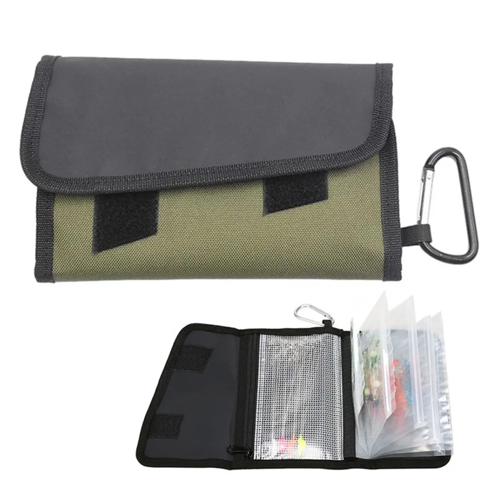 Fishing Lure Storage Wallet Bag Waterproof Soft Bait Case Removable Portable Fishing Tackle Bags Outdoor Fish Accessories
Fishing Lure Storage Wallet Bag Waterproof Soft Bait Case Removable Portable Fishing Tackle Bags Outdoor Fish Accessories