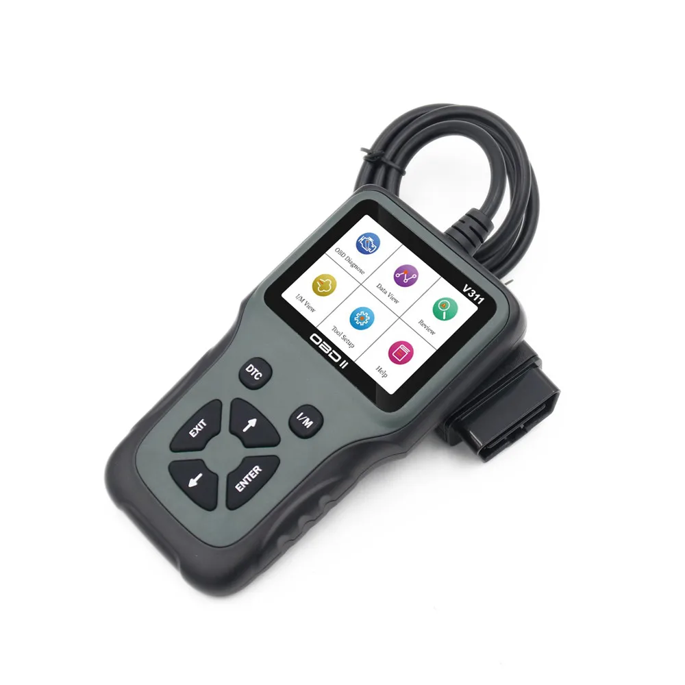 Auto Car Diagnostic Tool V311 Support Many Protocols Scanner 4-Languages Practical Multi-functional Durable Portable Obd2 Scan
Auto Car Diagnostic Tool V311 Support Many Protocols Scanner 4-Languages Practical Multi-functional Durable Portable Obd2 Scan