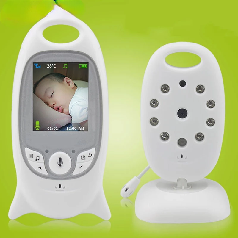 Wireless Video Baby Monitor 2.0 inch Color Security Camera 2 Way Talk NightVision IR LED Temperature Monitoring with 8 Lullaby
Wireless Video Baby Monitor 2.0 inch Color Security Camera 2 Way Talk NightVision IR LED Temperature Monitoring with 8 Lullaby